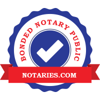 Logo - Bonded Notary Public